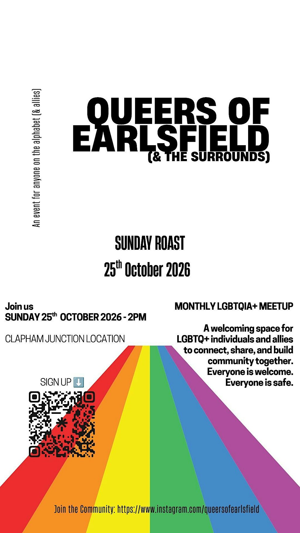 Queers of Earlsfield (& the Surrounds) - Sunday Roast