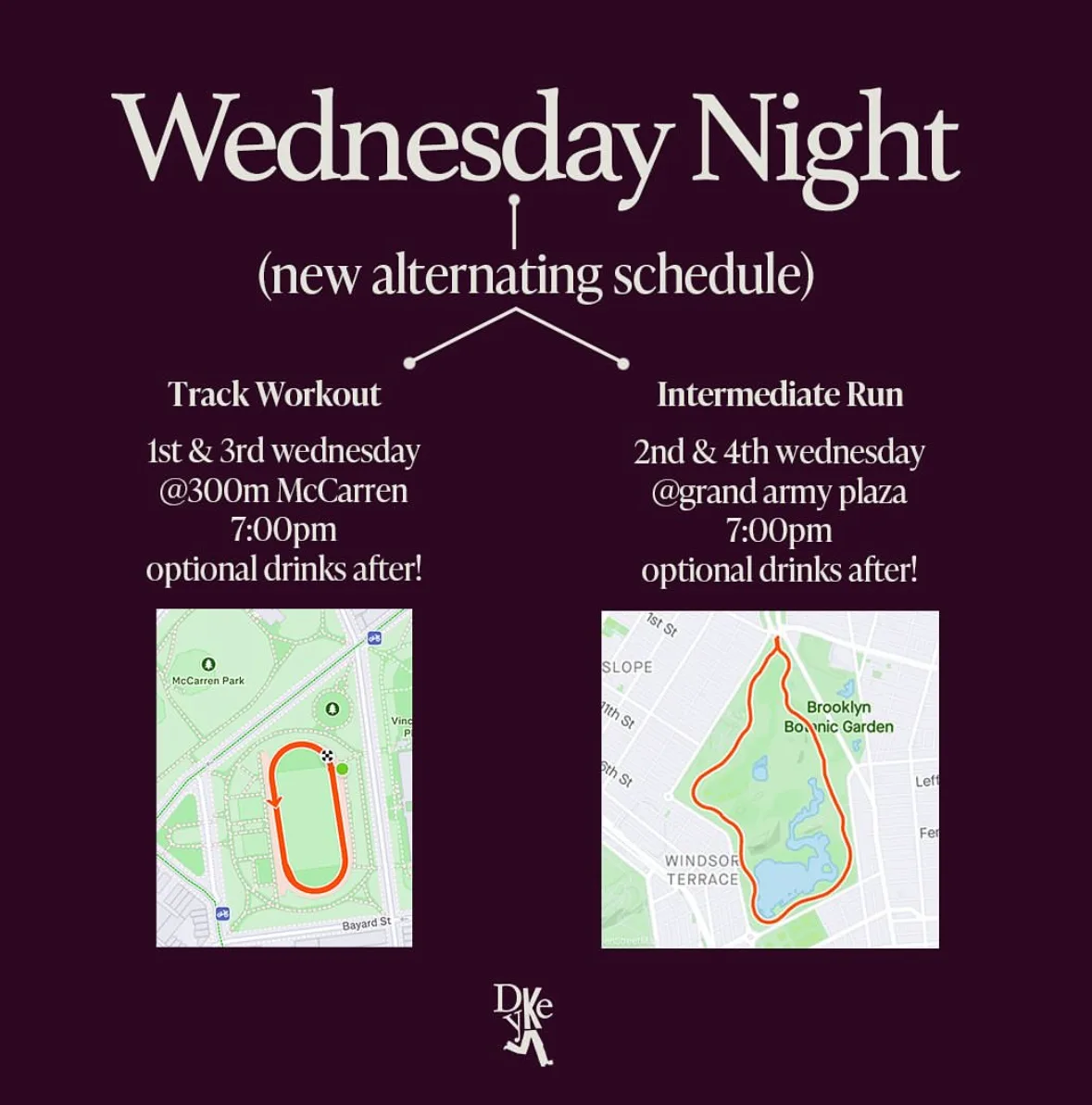 Dyke Run NYC: Track Workout