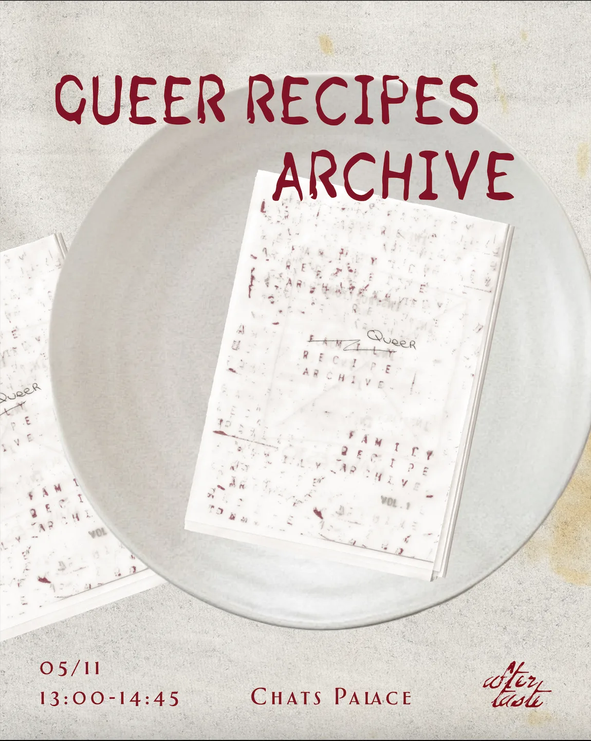 Queer Recipes Archive: an edible theatre performance-workshop